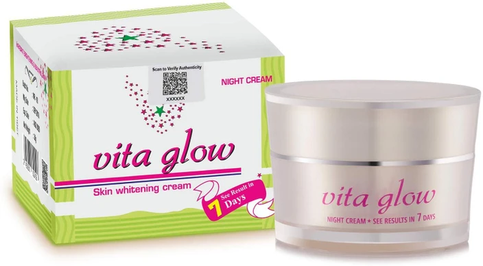 Vita Glow Skin Whitening Night Cream – 30g