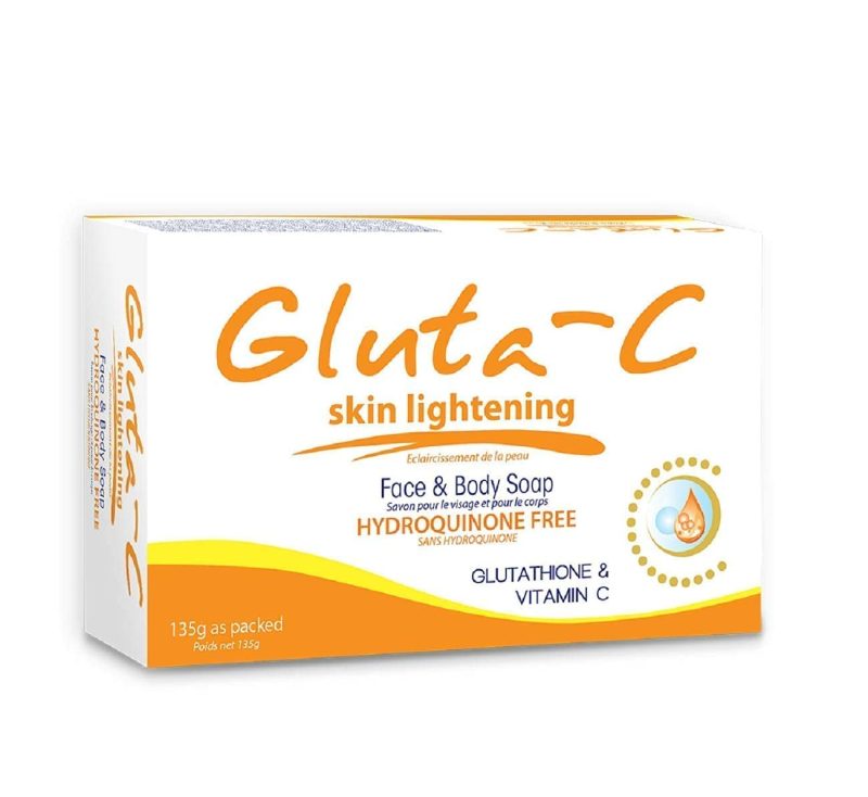 Gluta C Intense Whitening Face & Body Soap - 135gX3 (3 Pieces Set)