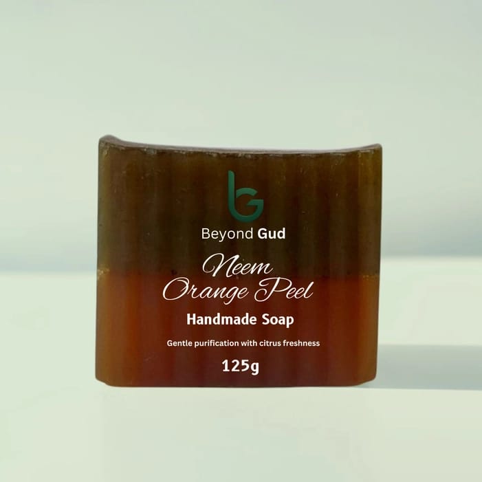 Handmade Neem Orange Peel Soap 125gX3 (3Pieces Set)