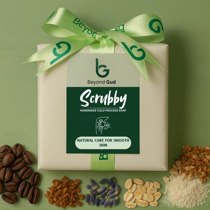 Handmade Scrubby Soap – 100gX3 (3Pieces Set)