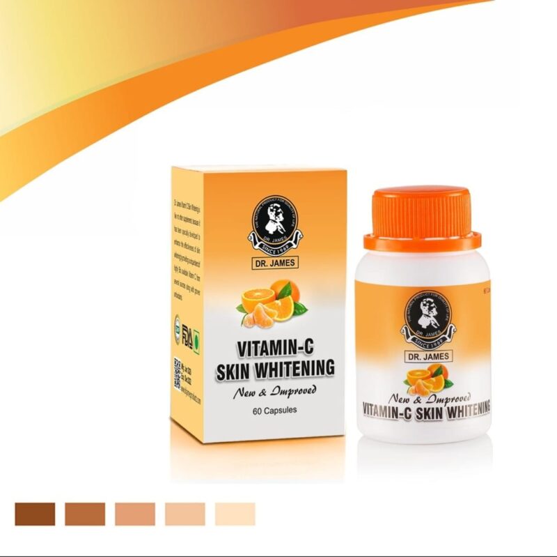 Dr. James Vitamin C Skin Whitening – 60 Capsules
